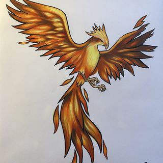 Fågel Fenix